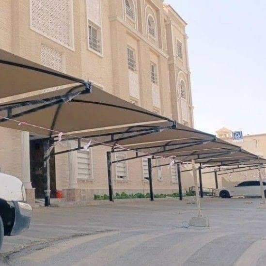 معلم أعمال حديد وواجهات للمظلات والخيام جدة ومكة - فخامة الظل المتميز للمظلات والخيام